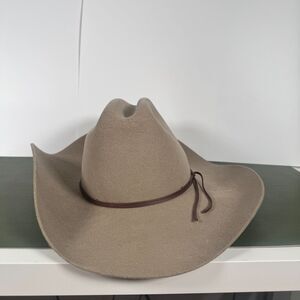 Cody James 3X Wool Blend Cowboy Hat Tan Men’s Size 6 7/8 55